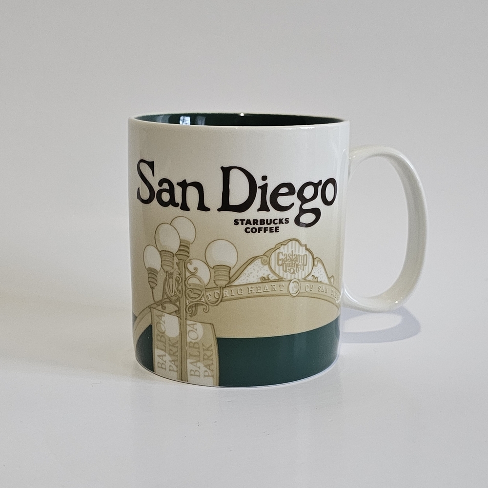 Starbucks San Diego 2009 Coffee Mug Collector Series Global Icon 16 oz